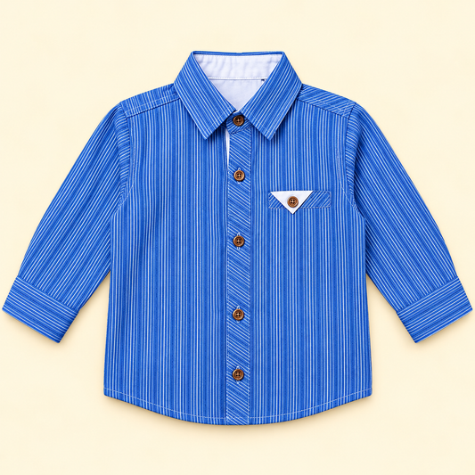 boys shirt full sleeves check