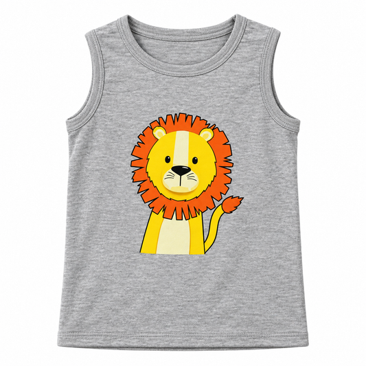 Boys Sando Summer Front Lion ghuf