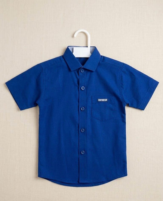 Nvy boys shirt half sleeves
