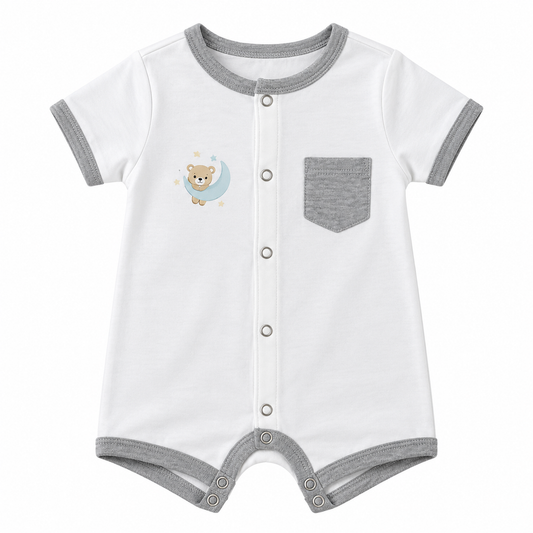 Boys Romper Front Pocket sku05710 ghuf