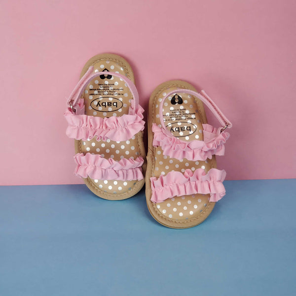 Baby Girl Shoes Sole Polka Dot