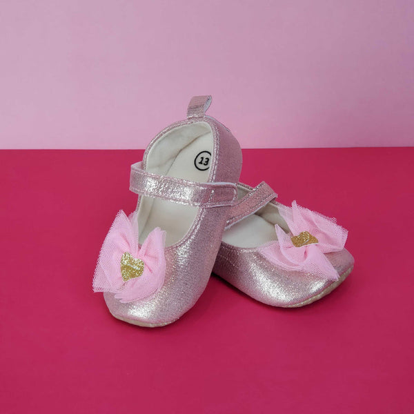 Baby Girl Shoes Net Heart