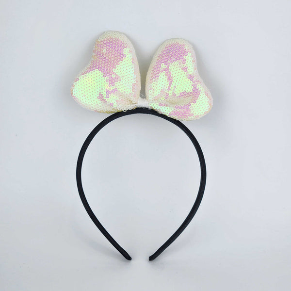 Girls Hairband Shimmer Mickey Mouse
