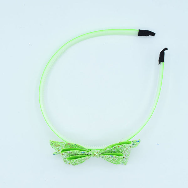 4334 Hairband Bow Shimmer