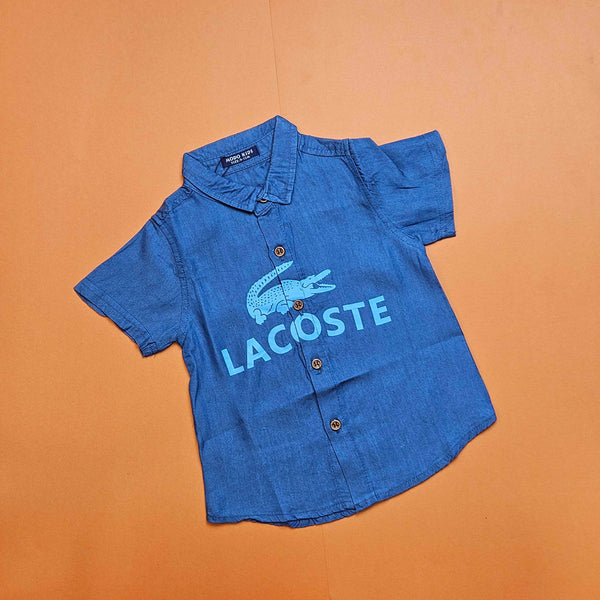 Boys Shirt Lacoste Half Sleeves 61690