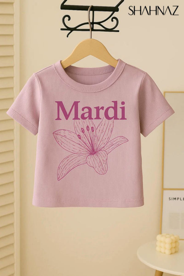 Girls Top Mardl Flower sku06046