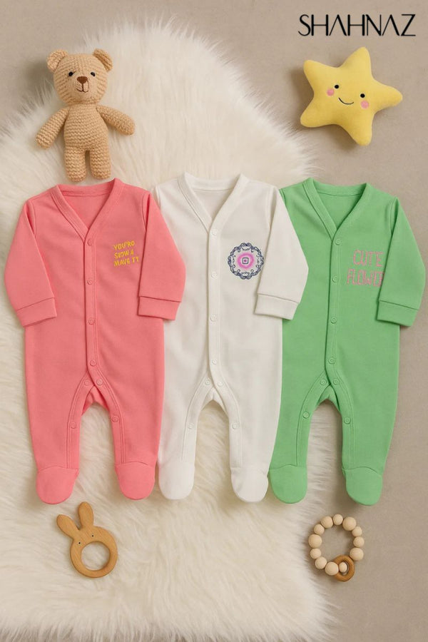 Rompers Baby Pack Of 3 sku03969