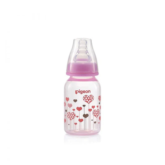 Pigeon Feeder Clear RPP 120ML Pink