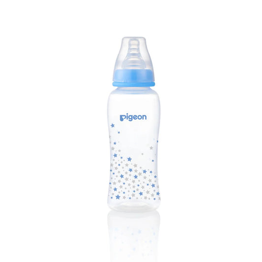 Pigeon PP Stream Line Printed Bottle 250 Blue