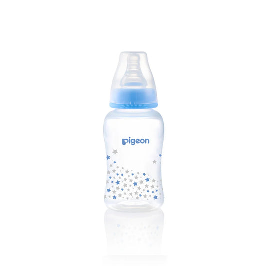 Pigeon PP Stream Line Printed Bottle 150 Blue