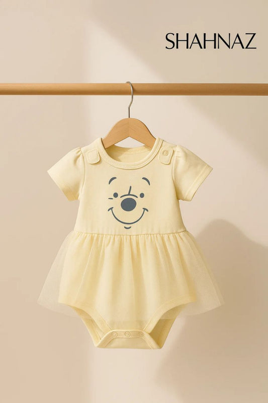 Girls Romper Frock Teddy