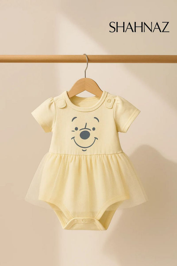 Girls Romper Frock Teddy