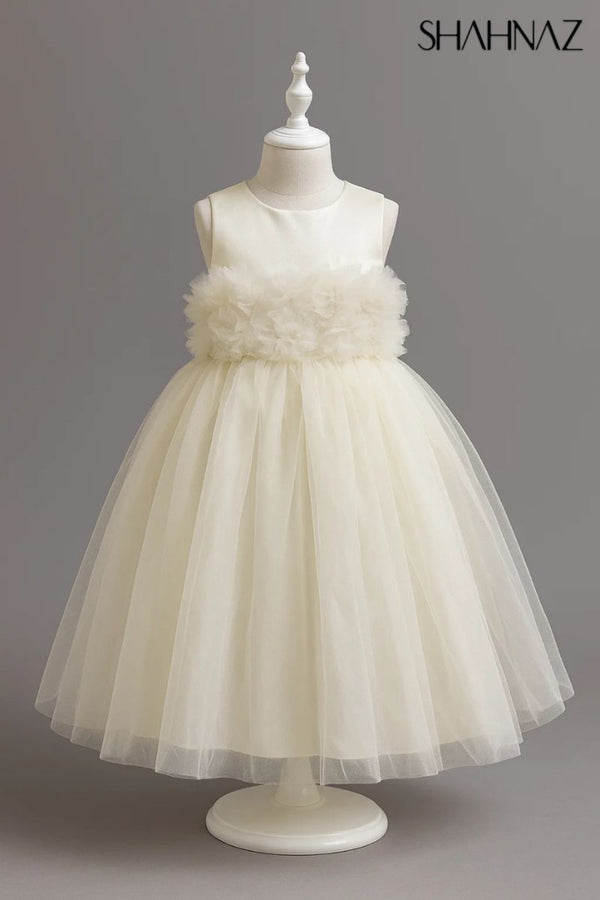 Girls Fancy Frock Front Net sku026