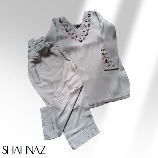 Girls Shalwar Kameez Front EMB sku06235