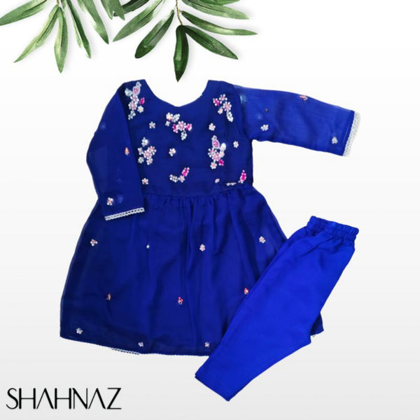 Girls Shalwar Kameez Front EMB sku07725