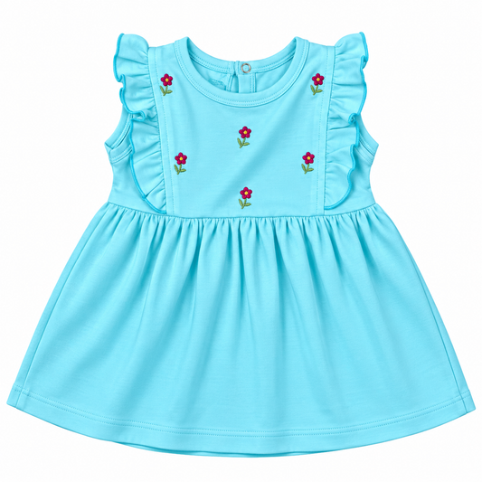Girls Frock Flowers sku06180 ghuf