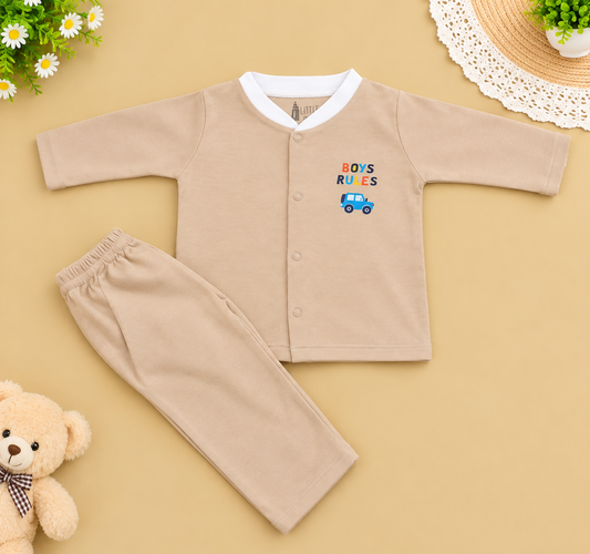 Brown Night suit