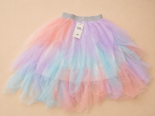 Girls Skirt Multi Net