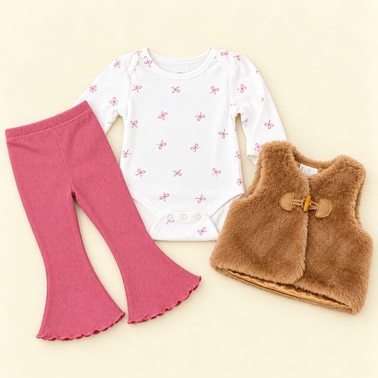 Girls Suit Pack of 3