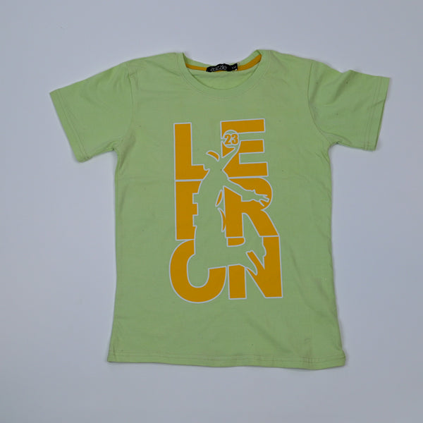T-Shirt Boy Green Leeron