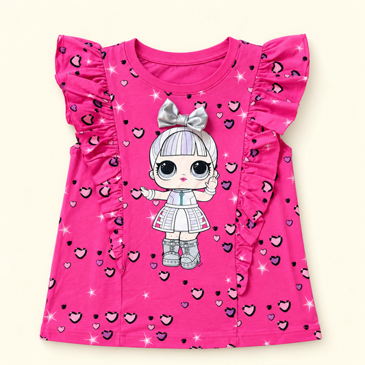 girls t. shirt lol BOW