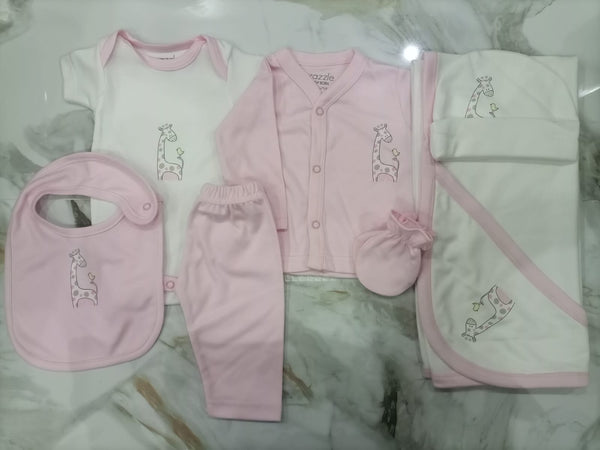 Baby Girl Starter Set Giraffe