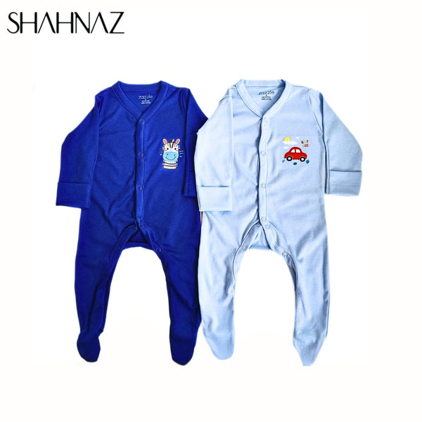 Baby Footed Rompers pack Of 2 sku07428
