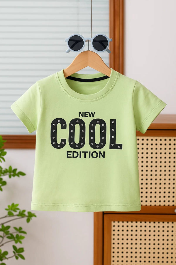 T-Shirt Boy Green Cool Edition