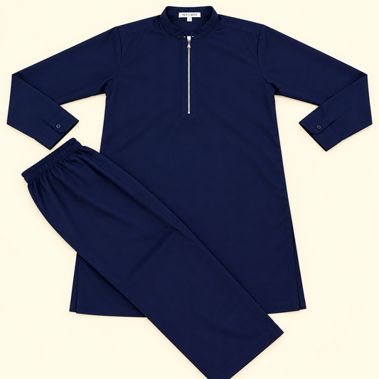 Navy Boys Shalwar Kameez