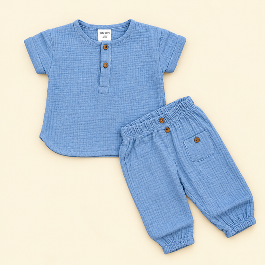 Blue Baba 2 Piece Suit