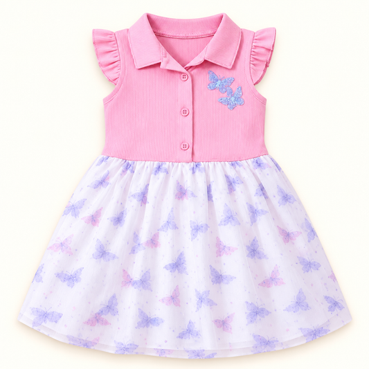 sun yun frock butterfly