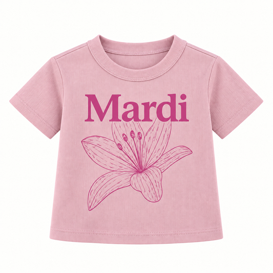 Girls Top Mardl Flower sku06046
