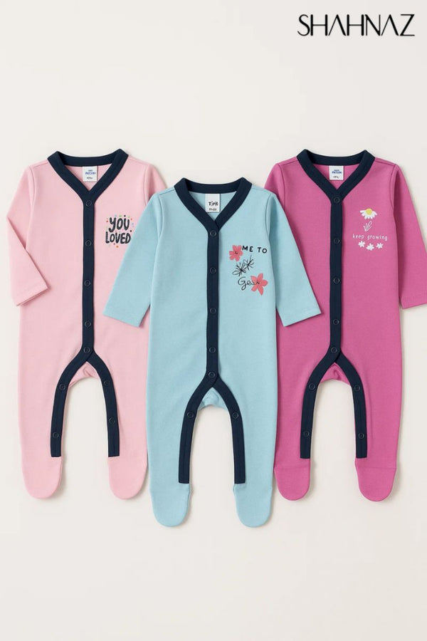 Rompers Baby Pack Of 3 sku06759