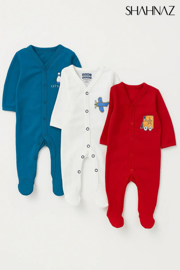 Rompers Baby Pack Of 3 sku03969