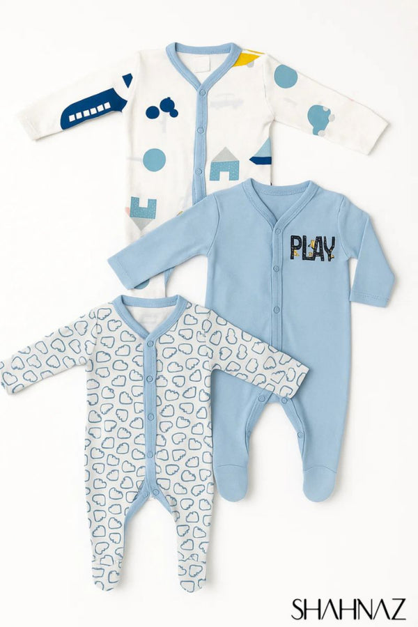 Rompers Baby Pack Of 3 sku06759