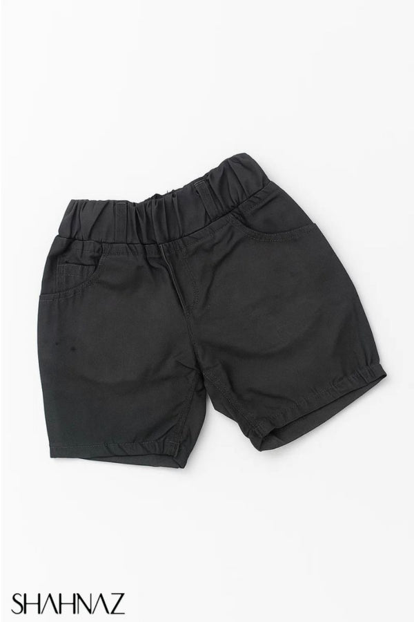 Boys Cotton Short Plain NW sku06315
