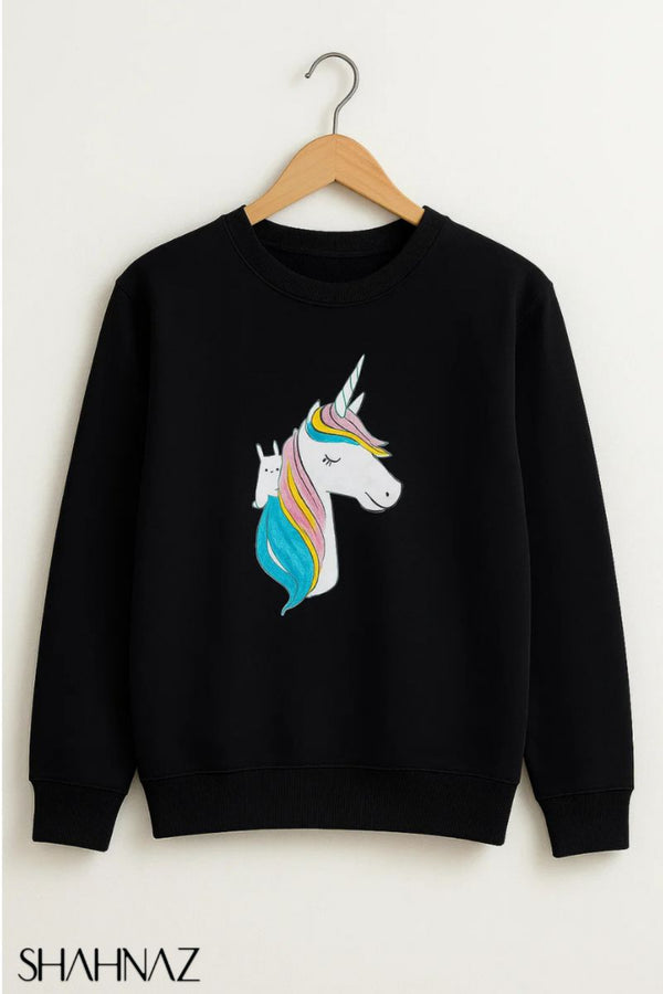 Girls Sweatshirt Unicorn sku04054