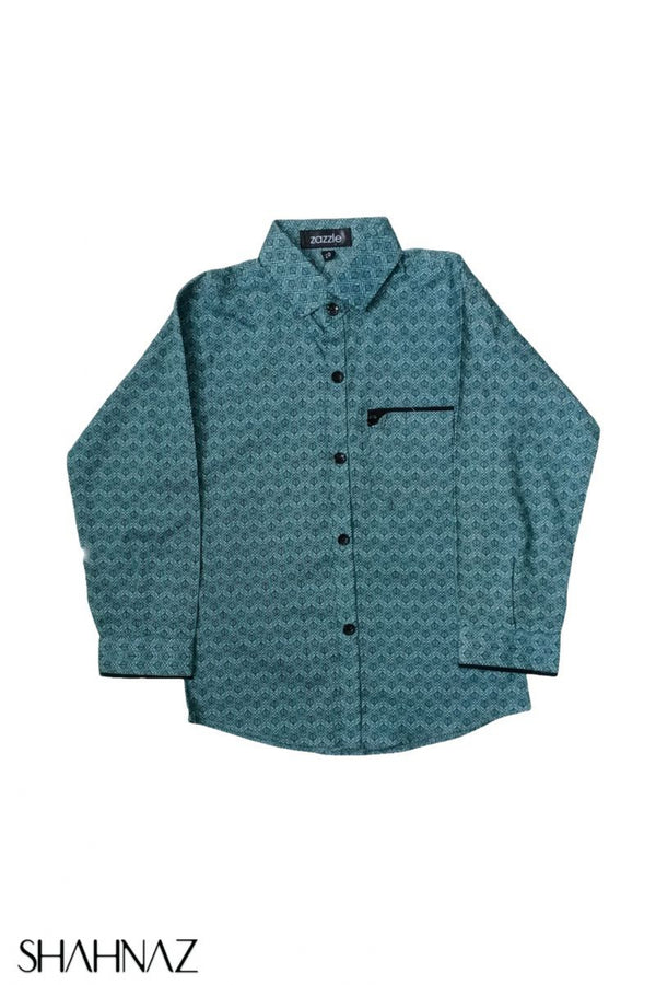 Boys Shirt Full Sleeves Front Pocket sku04077