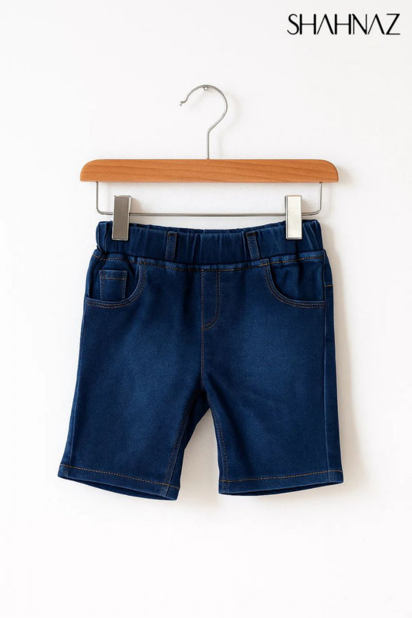 Boys Jeans Short Plain sku06325