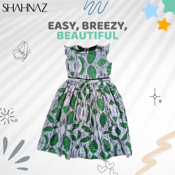 Girls Frock St Cotton Fancy sku07672