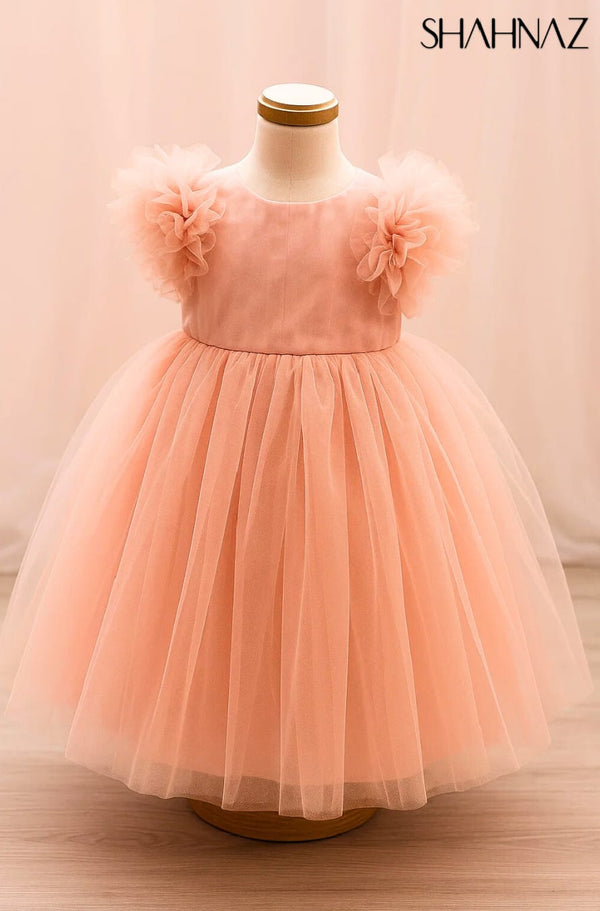 Girls Fancy Frock Net sku0601