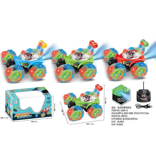 Spray Stunt RC Car