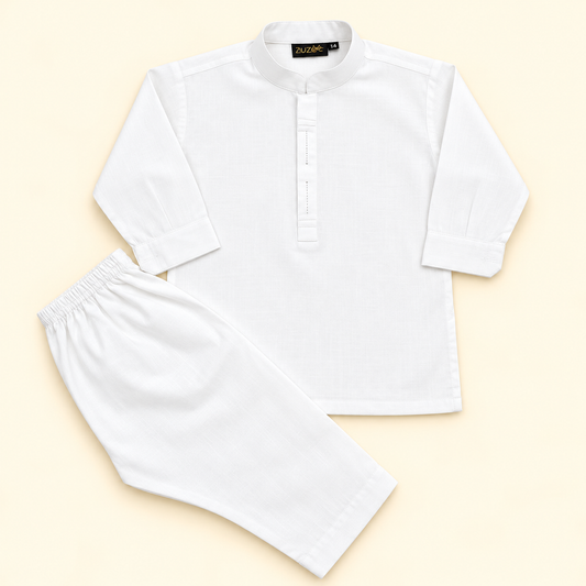 WHT SHALWAR KAMEEZ