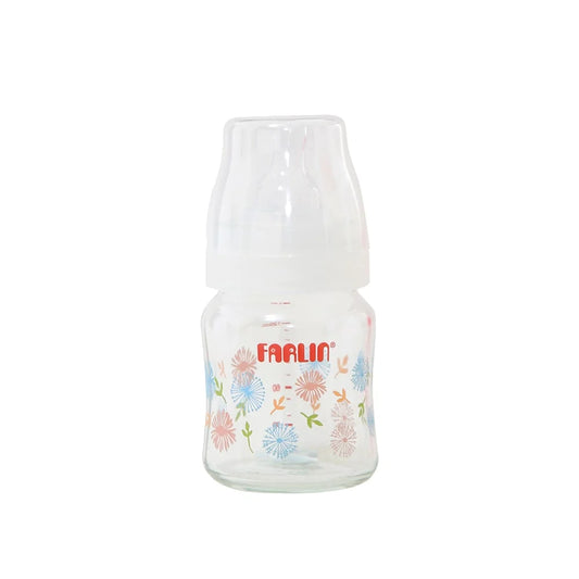 Wide Neck Glass Feeding Bottle 120ml