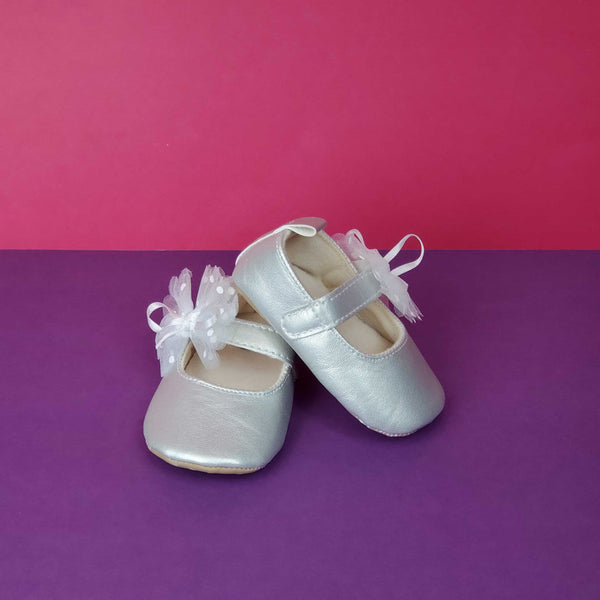 Baby Girl Shoes Side Net Bow