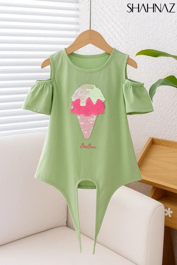 GIrls Top Bee Born Ice Cream Cone sku03223