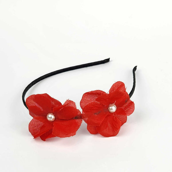 Girls Hairband Flowers Beet