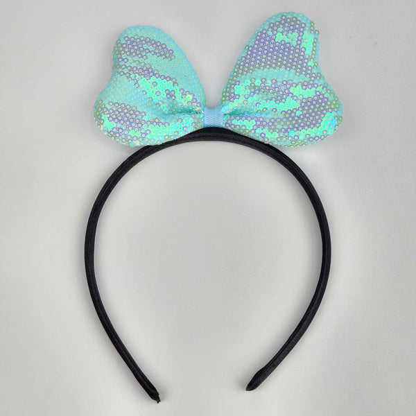 Girls Hairband Shimmer Mickey Mouse