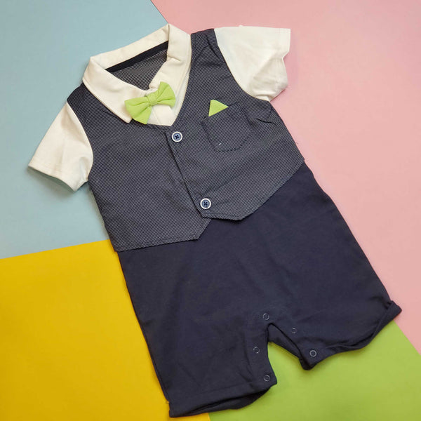 Boys Suit Waistcoat Bow sku05196