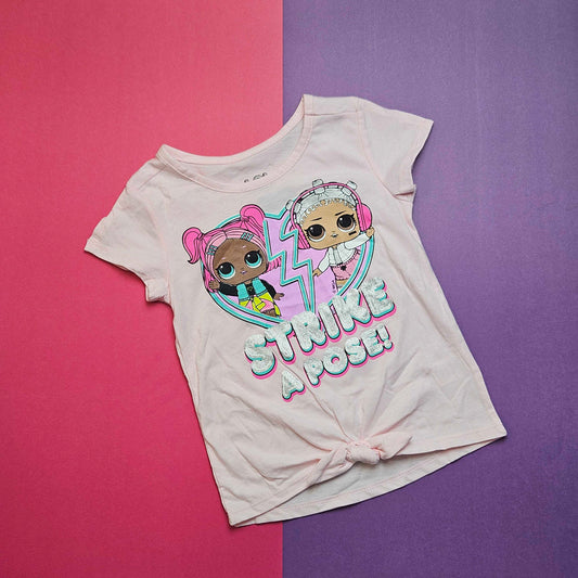Girl T Shirt Doll Strike A Pose sku05078